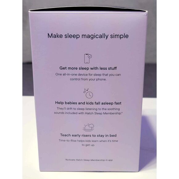 HATCH REST 2nd Gen Smart Sleep Assistant For Babies and Kids - Picture 6 of 7